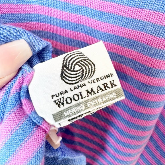 The Old Course St Andrews Links Collection | Wool Quarter Zip Pullover Sweater - Picture 8 of 8